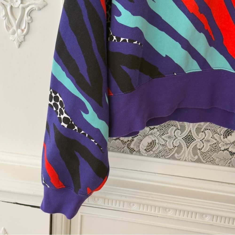 Nike  Airloom Retro Court Purple Print 
Matching Sweatshirt & Sweatpants Set - Picture 5 of 13